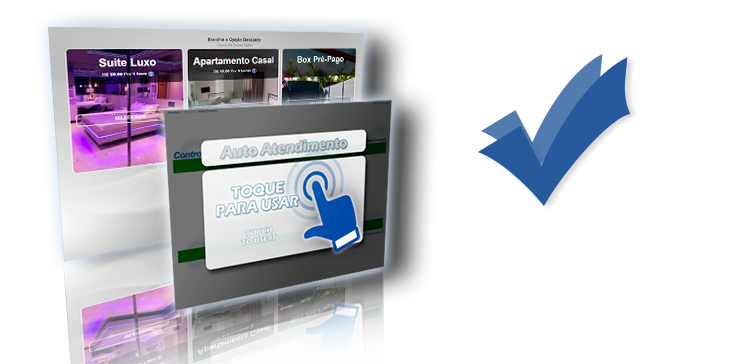 AutoAtendimento Touchsreen para Motel